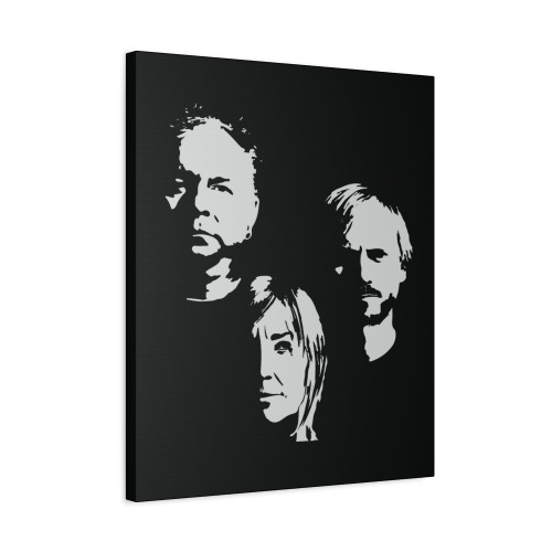 Gibbons Barrow Utley Portishead Band Canvas Print Poster