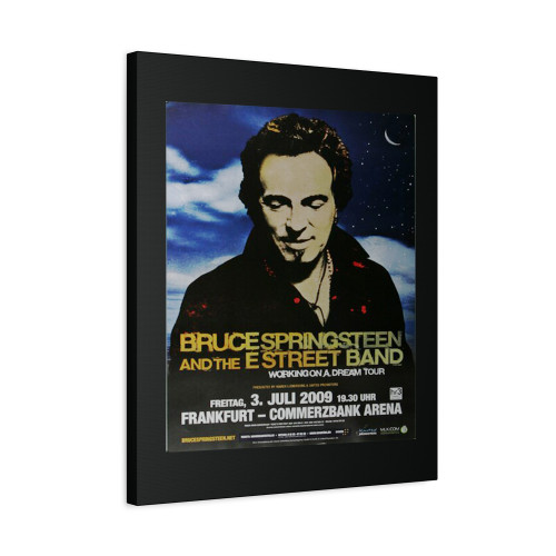 Bruce Springsteen Working Dream Frankfurt 2009 Canvas Print Poster