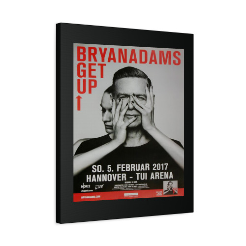 Bryan Adams Get Up Hannover 2017 Canvas Print Poster