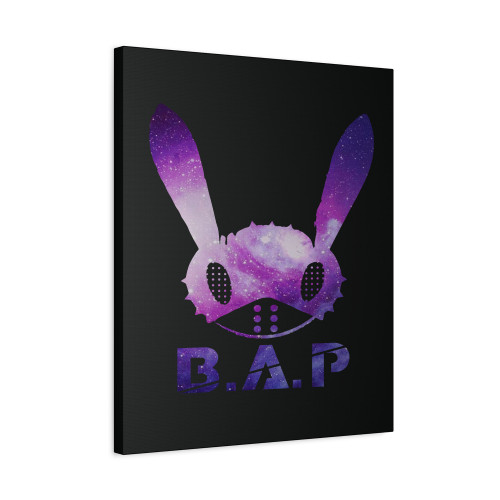 Bunny Logo Of Bap Galaxy Canvas Print Poster
