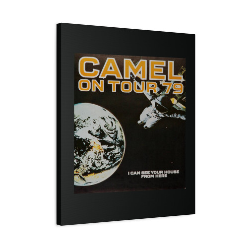 Camel On Tour I Can See Your House From Here No Town 1979 Canvas Print Poster Camel On Tour I Can See Your House From Here No Town 1979 Canvas Print Poster