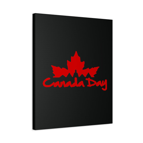 Canada Day Canvas Print Poster