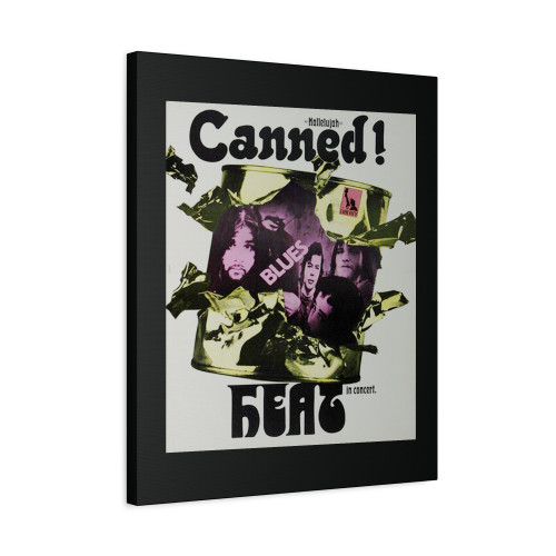 Canned Heat Halleujah 1969 Canvas Print Poster