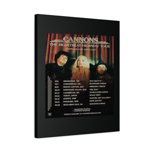 Cannons The Heartbeat Highway Canvas Print Poster