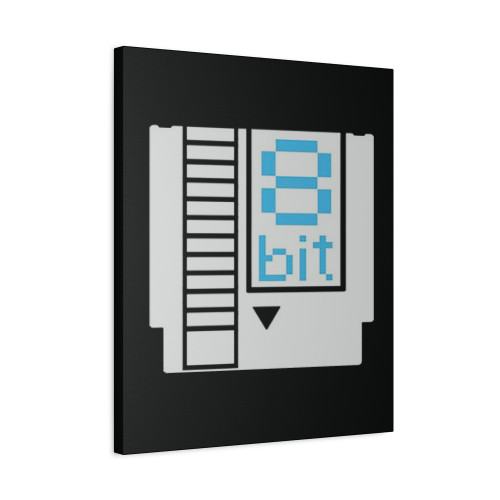 Cartridge 8 Bit Canvas Print Poster