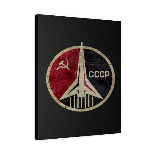 Cccp Russian Soviet Ussr Canvas Print Poster