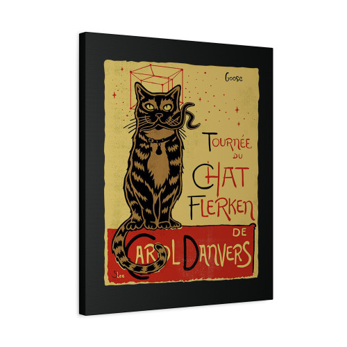 Chat Flerken Canvas Print Poster