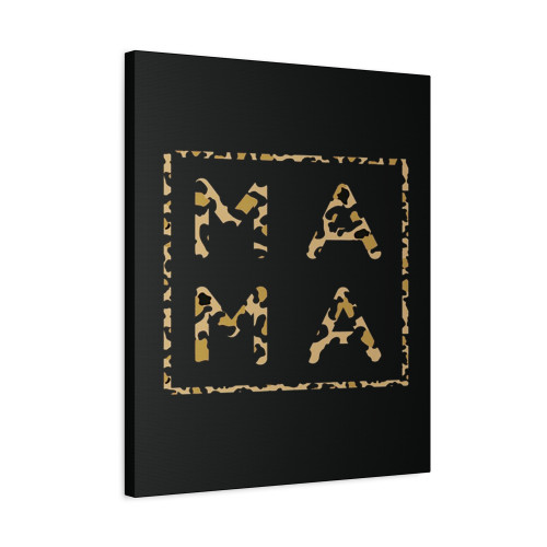 Cheetah Mama Canvas Print Poster