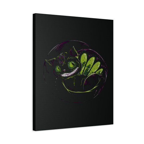 Cheshire Smile Cat Canvas Print Poster