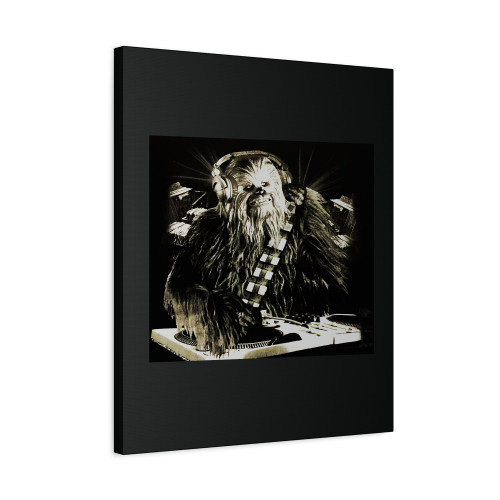Chewbacca Chewie Dj Spinnin Canvas Print Poster