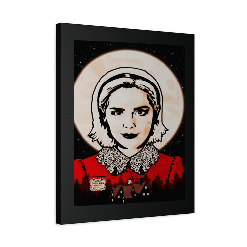Chilling Adventures Fanart Chilling Adventures Of Sabrina Canvas Print Poster