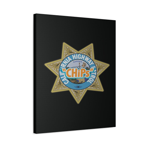 Chips Retro Movie Tv Show Canvas Print Poster