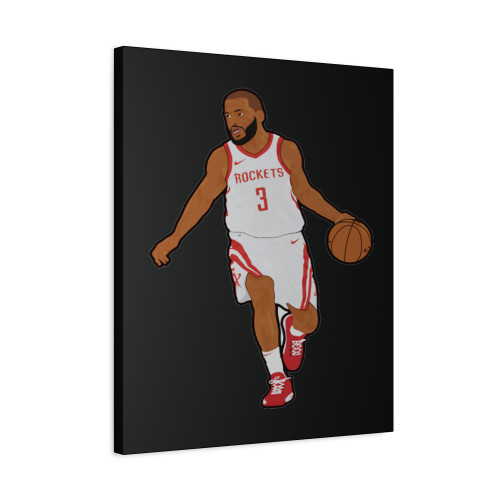 Chris Paul Rockets Love Canvas Print Poster