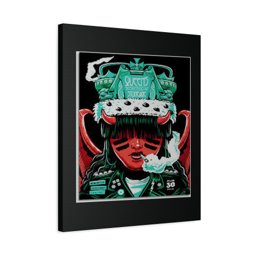 Queens Of The Stone Age Newcastle 2018 Canvas Print Poster