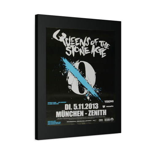 Queens Of The Stone Age Smooth Sailing Munchen 2013 Canvas Print Poster