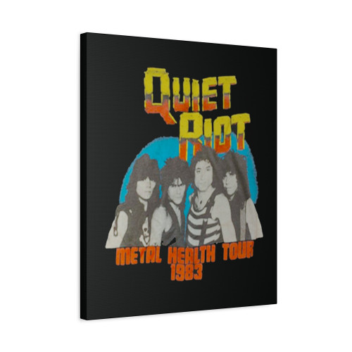 Quiet Riot Metal Health Tour Canvas Print Poster