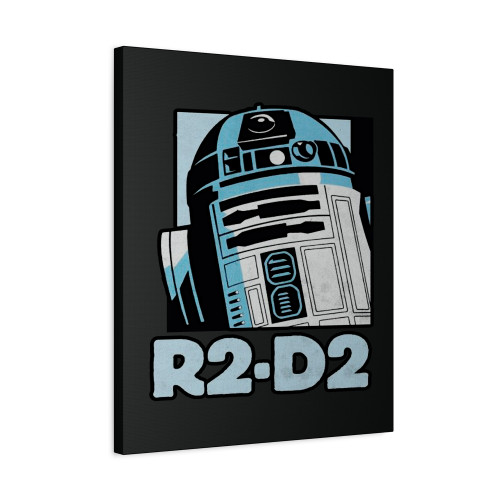 R2D2 Robot Star Wars Canvas Print Poster