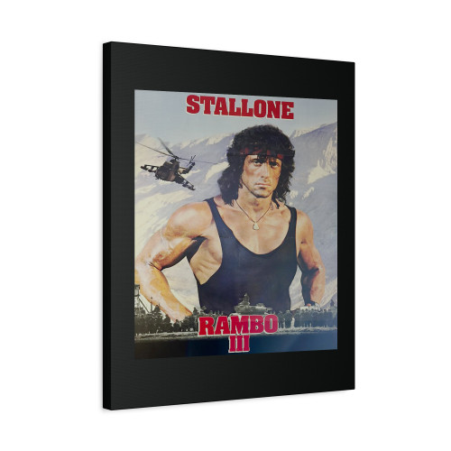 Rambo Iii - 1988 One Sheet Movie Poster Canvas Print Poster