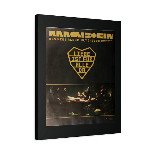 Rammstein Liebe Ist Fur Alle Da 2009 Canvas Print Poster Rammstein Liebe Ist Fur Alle Da 2009 Canvas Print Poster