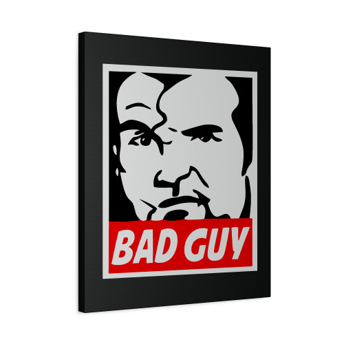 Ramon Hall Bad Guy Funny Retro Canvas Print Poster
