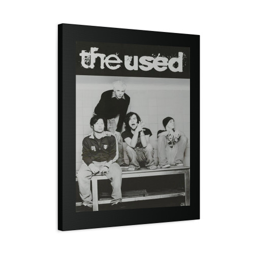 Rare Original Vintage 2002 The Used Band Music Canvas Print Poster