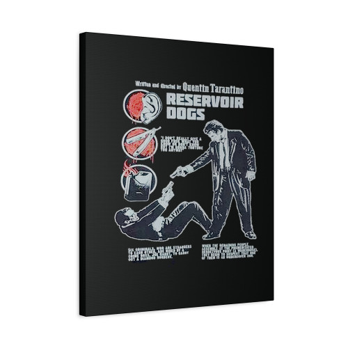 Reservoir Dogs Crime Movie Retro 1992 Canvas Print Poster