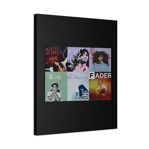 Retro Sza Album Cover Canvas Print Poster
