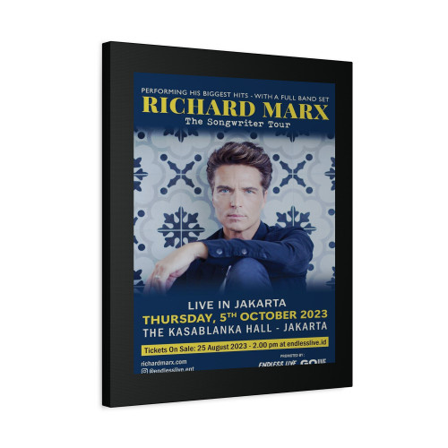 Richard Marx Concert Canvas Print Poster