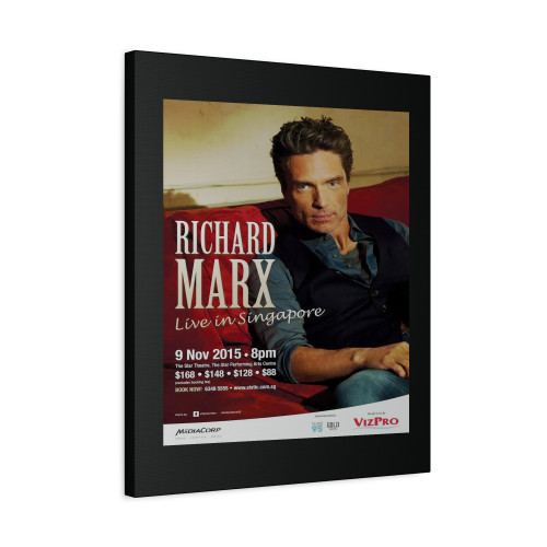 Richard Marx Live In Singapore 2015 Concert Tour Canvas Print Poster