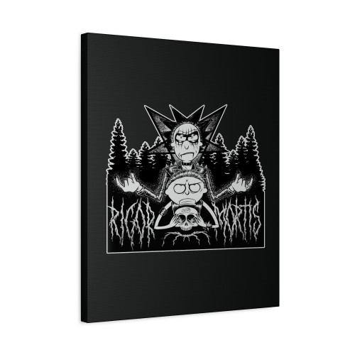 Rigor Mortis In Universe Canvas Print Poster