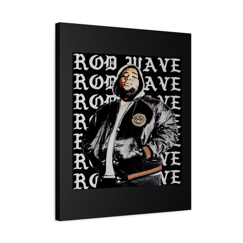 Rod Wave Rod Wave Rod Wave Rod Wave Canvas Print Poster