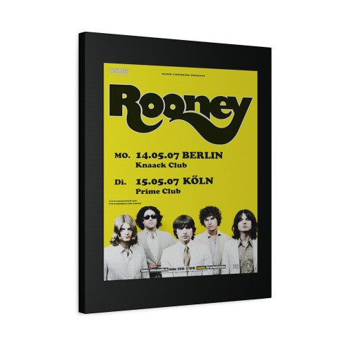 Rooney Are You Afraid Berlin & Koln 2007 Canvas Print Poster