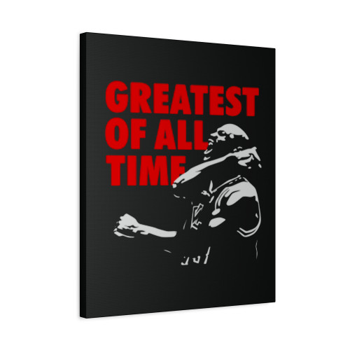 Greatest Of All Time Mj Canvas Print Poster