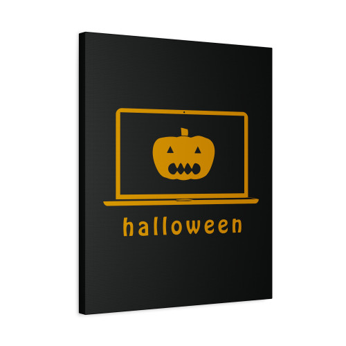 Halloween Day Pc Canvas Print Poster