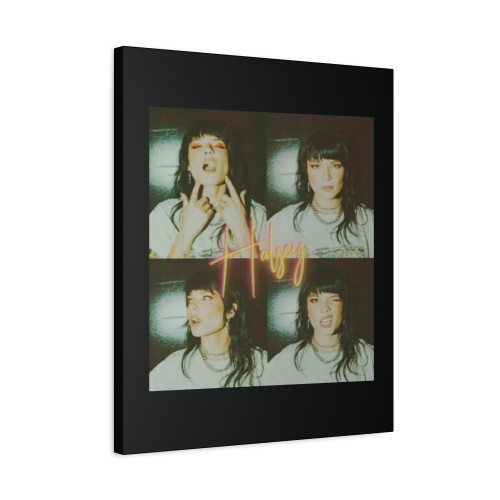 Halsey Vintage Style Photoshoot Canvas Print Poster