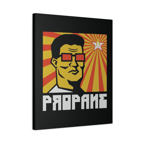 Hank Hill Propane Canvas Print Poster