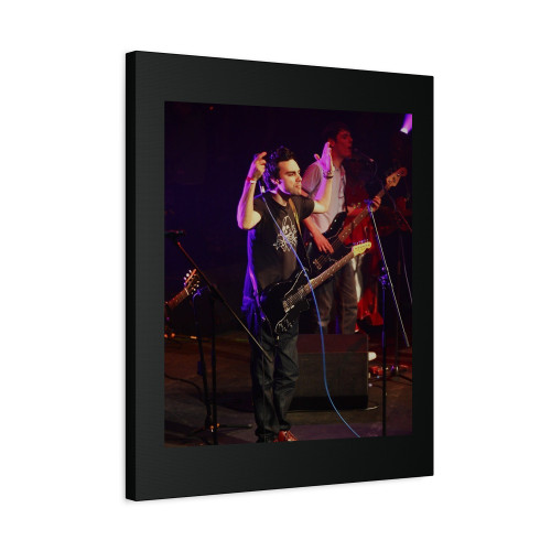 Hard Fi On Stage Canvas Print Poster