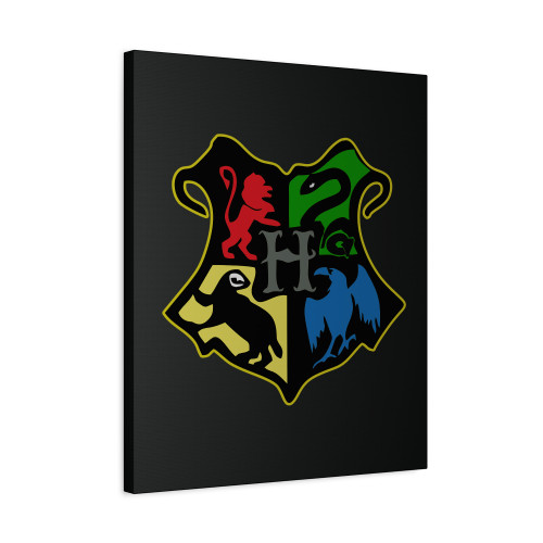 Harry Potter Hogwarts Crest Canvas Print Poster