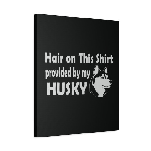Heiser Hair Pet Dog Canvas Print Poster