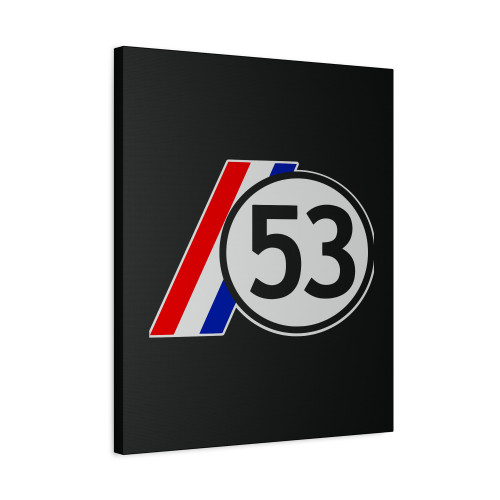 Herbie 53 The Love Bug Canvas Print Poster