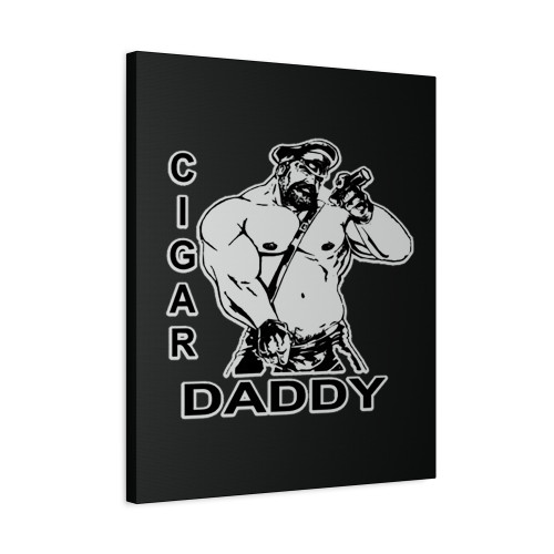 Cigar Daddy Canvas Print Poster