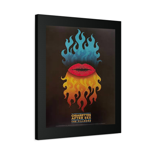 Cigarettes After Sex Concert 2018 Canvas Print Poster