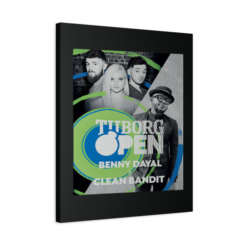 Clean Bandit X Tuborg Canvas Print Poster