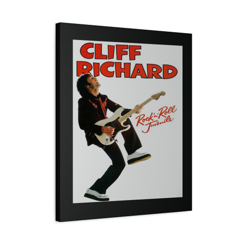 Cliff Richard Rockn Roll Juvenile 1979 Canvas Print Poster