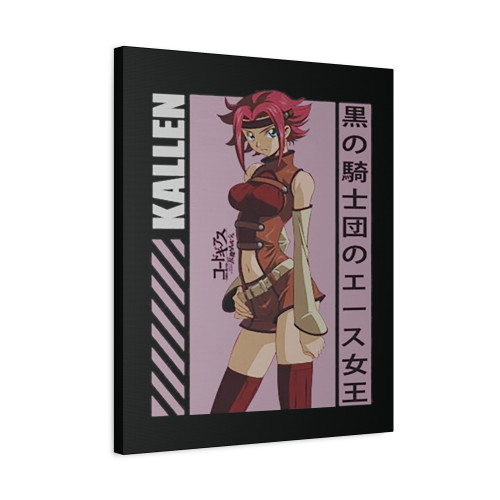 Code Geass Kallen Stadtfeld Anime Canvas Print Poster