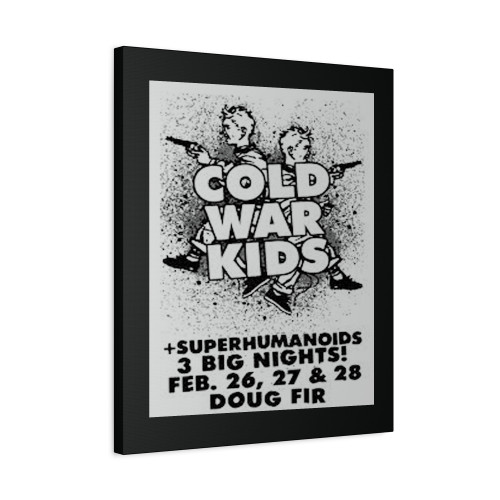 Cold War Kids Concert Canvas Print Poster