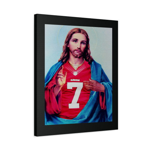 Colin Kaepernick Jesus With You Canvas Print Poster Colin Kaepernick Jesus With You Canvas Print Poster