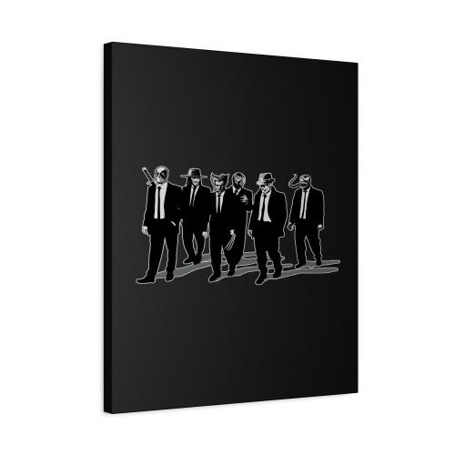 Comic Bad Dogs Deadpool V For Vendetta Wolverine Spawn Rorschach Venom Resevoir Dogs Canvas Print Poster