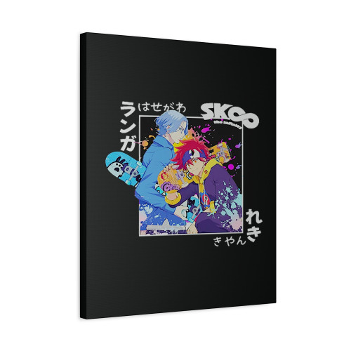 Cute Langa Hasegawa And Reki Kyan Sk8 The Infinity Canvas Print Poster