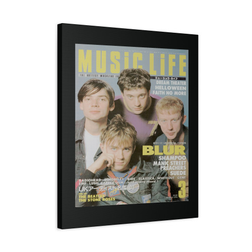 Damon Albarn 1 Canvas Print Poster